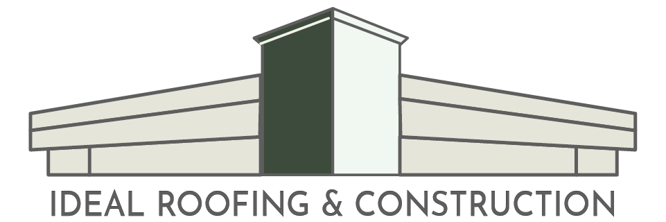 Ideal Roofing and Construction Logo Dark