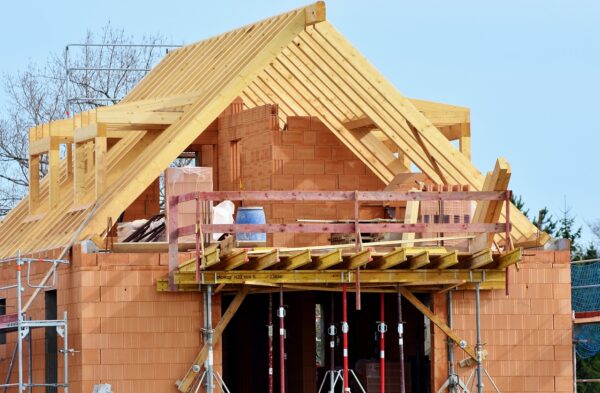 Roof framing.